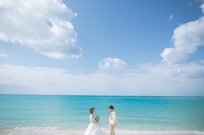 お互いに向かい合ってます~♪