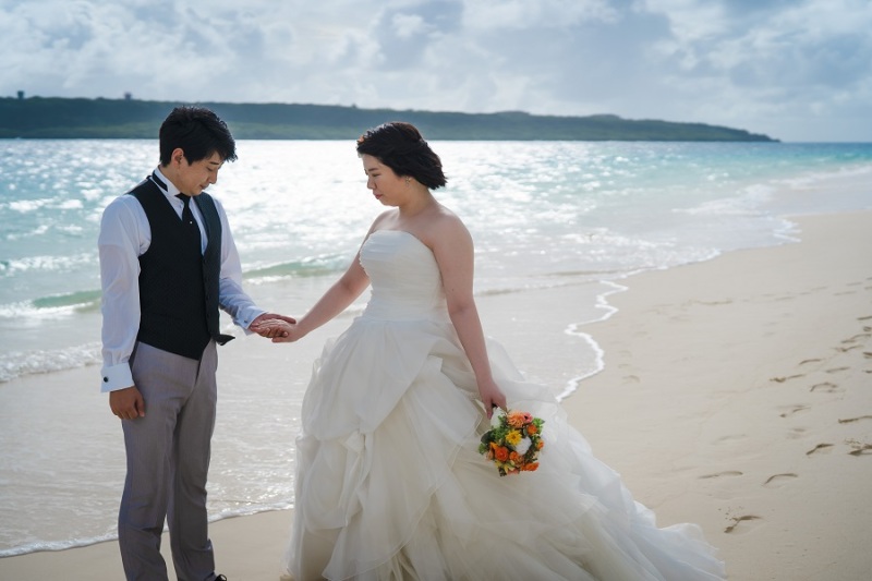 続いてビーチにて撮影しました~☆