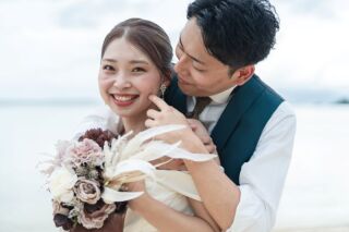 【チャペル×ビーチ】そっとはじまる、おふたり時間♡