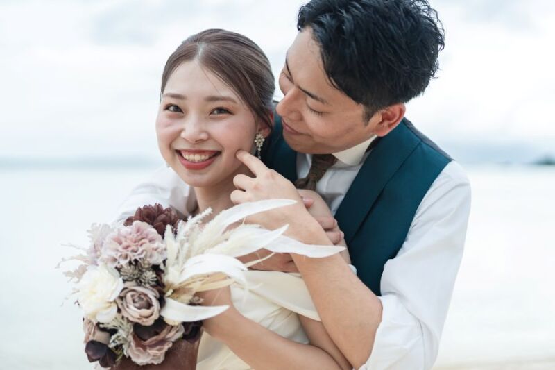 【チャペル×ビーチ】そっとはじまる、おふたり時間♡