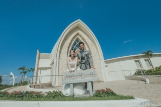 ～沖縄本島アクアルーチェ・チャペル＆ビーチフォトプラン～