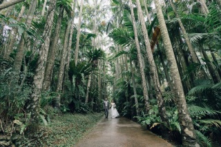 大自然でのスコールも味方に♪