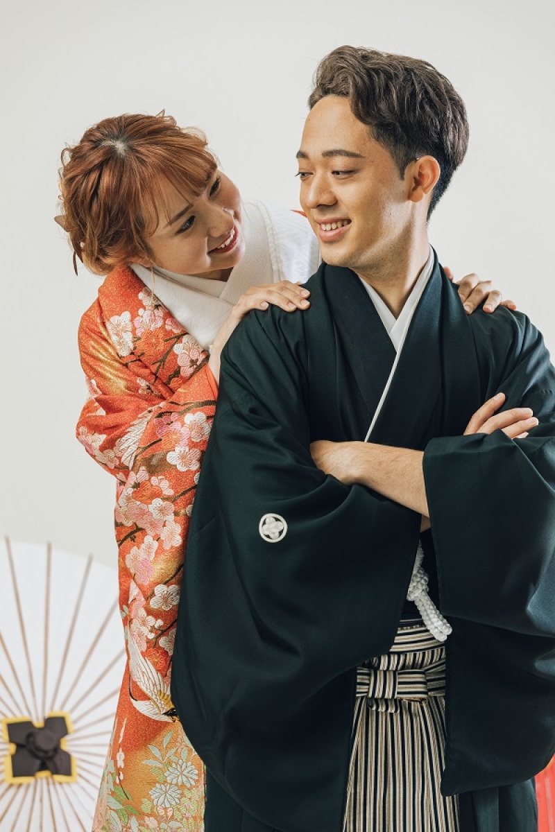 お互いに見つめ合って頂いております♡