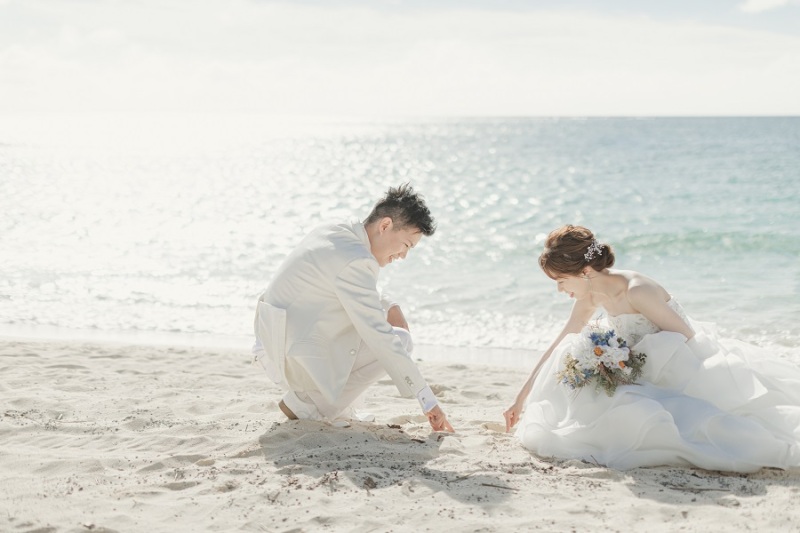 ビーチ撮影スタート♡