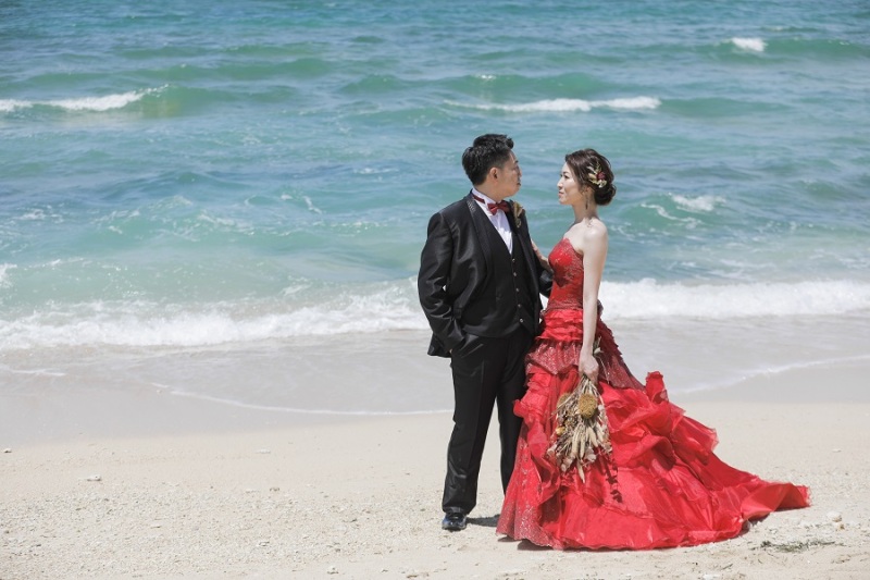 ビーチフォトから撮影スタート☆