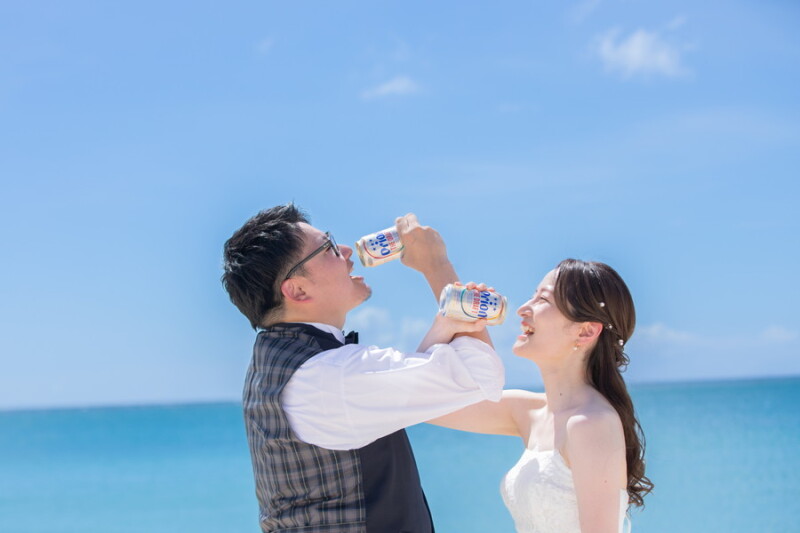 オリオンビールを使って(^^)/