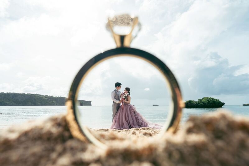 フレーム指輪ショット