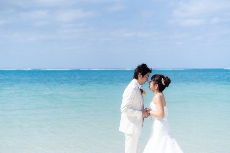 ビーチ撮影スタート