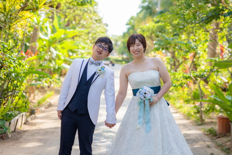 ジャングルの中～～☆