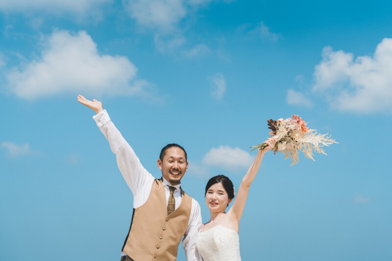 青空に手を広げて~~~