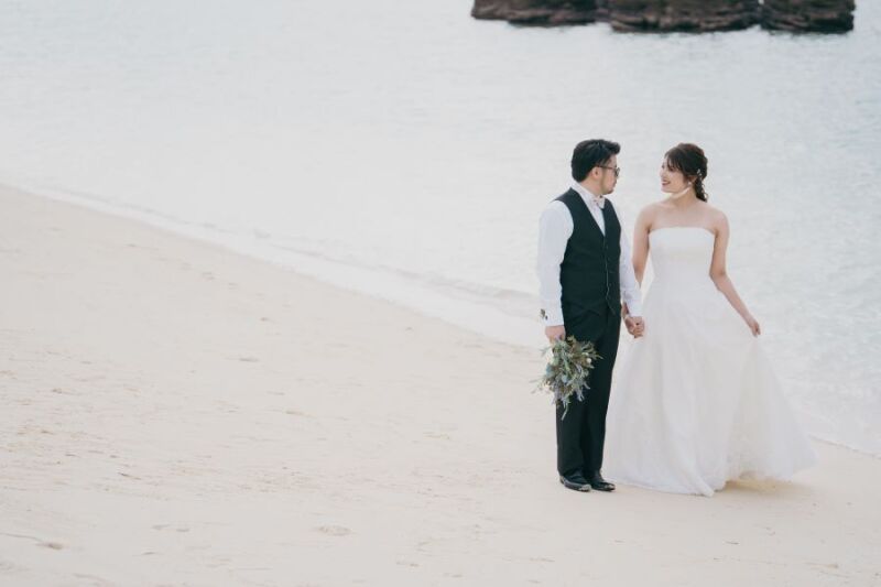 お2人だけのビーチ