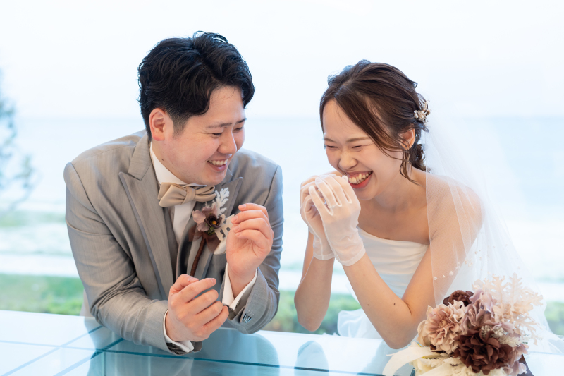 笑顔が素敵なおふたり