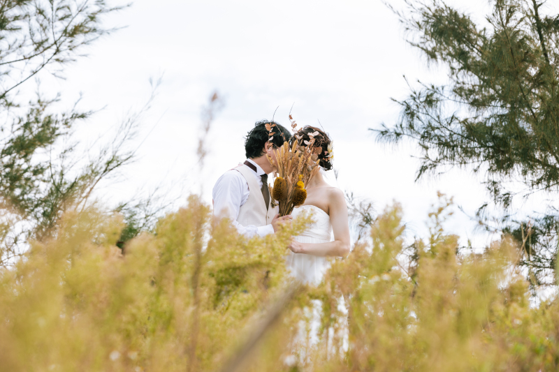 ドライフラワーを主役に♪