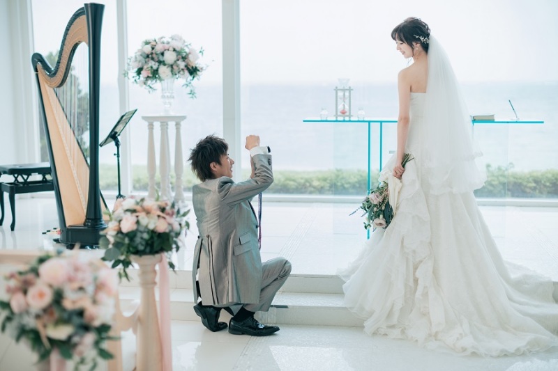 花嫁様の一人ショットも撮影します☆