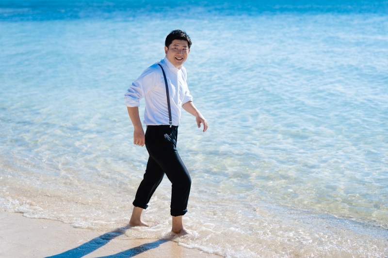 ご新郎様一人ソロショット☆