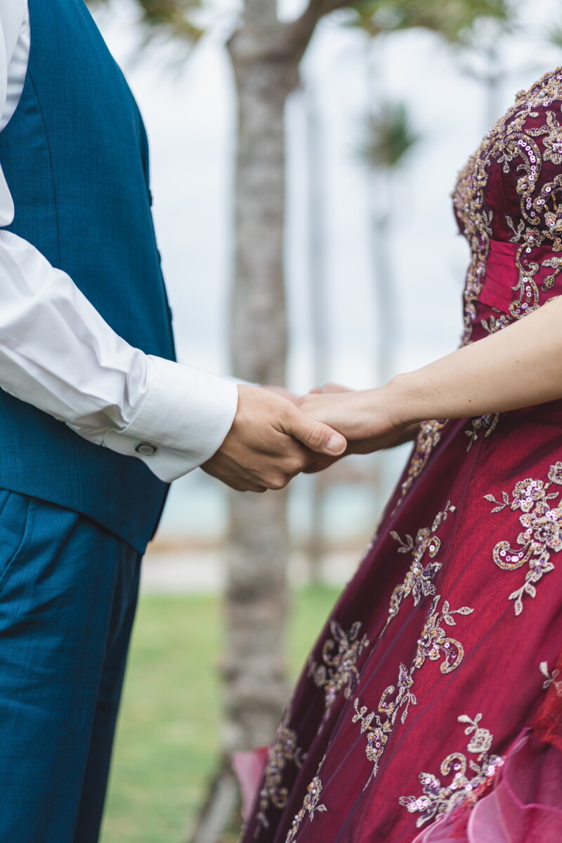 お二人の大切な1日を写真に残す♡