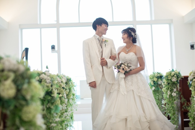 続いて、チャペル撮影スタートです♡