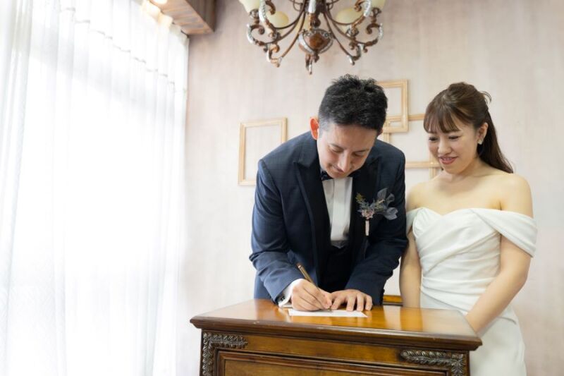 フォトWedding証明書