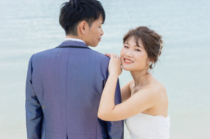 笑顔が可愛い新婦様♡