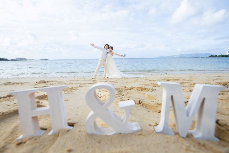 イニシャルでお2人らしく！