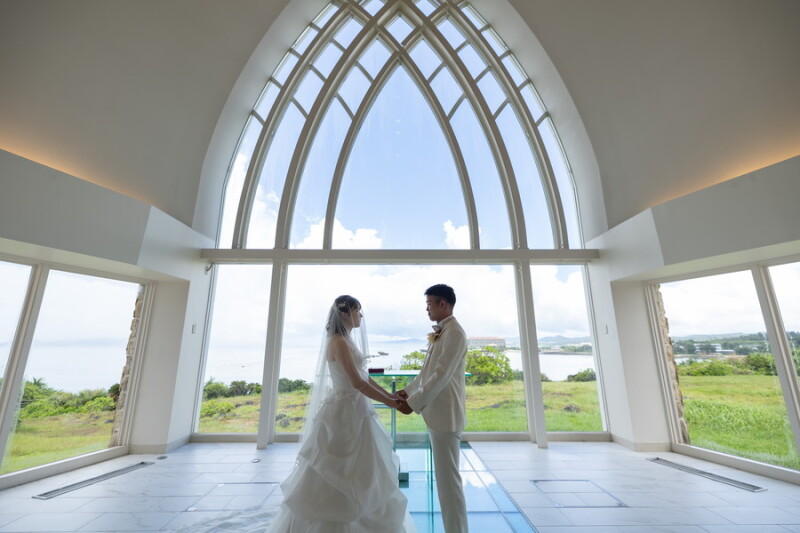 チャペル撮影スタート