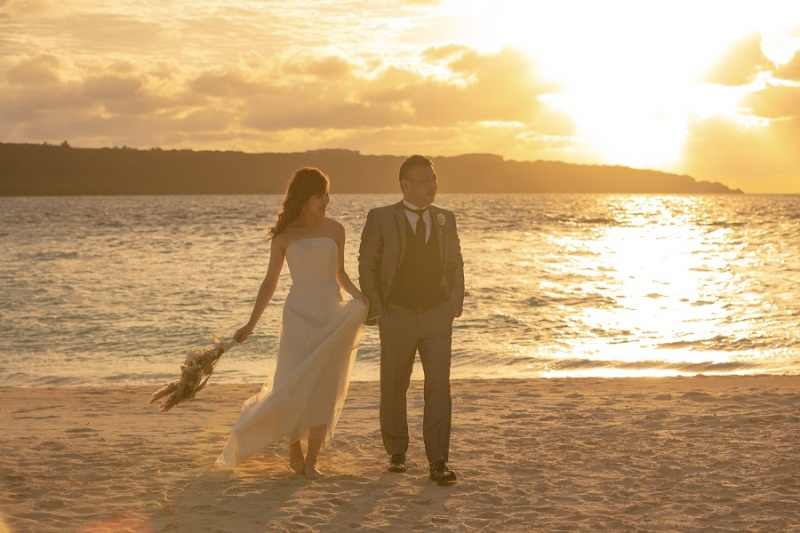 サンセットを散歩中です~♪