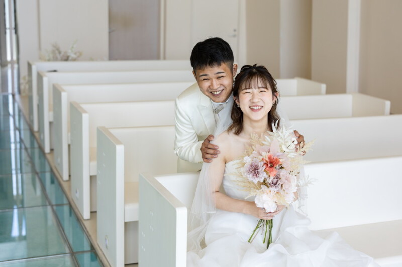 くしゃっと笑顔♪