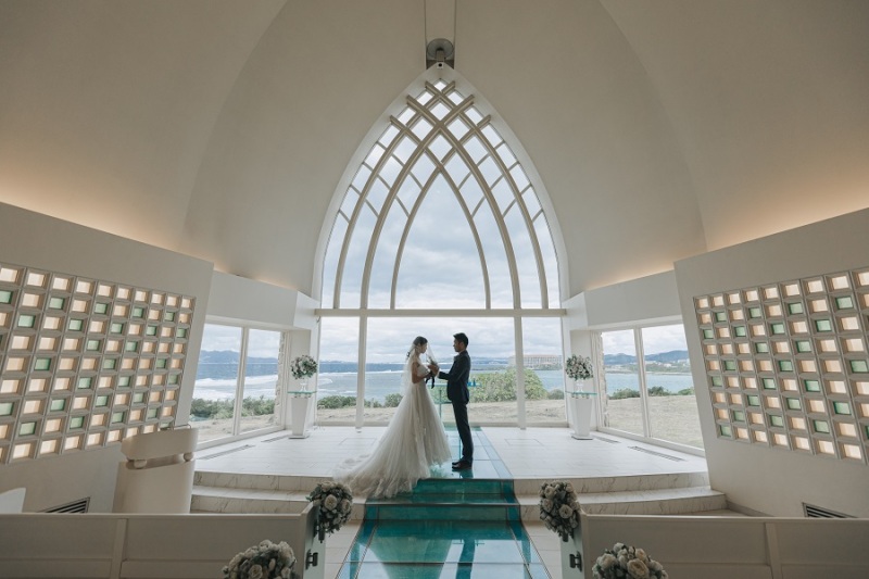 チャペルに移動して◎