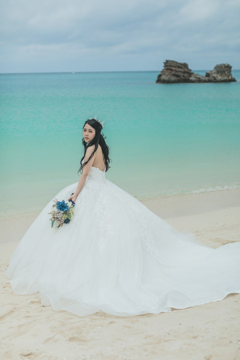 美しいご新婦様ソロショット♡
