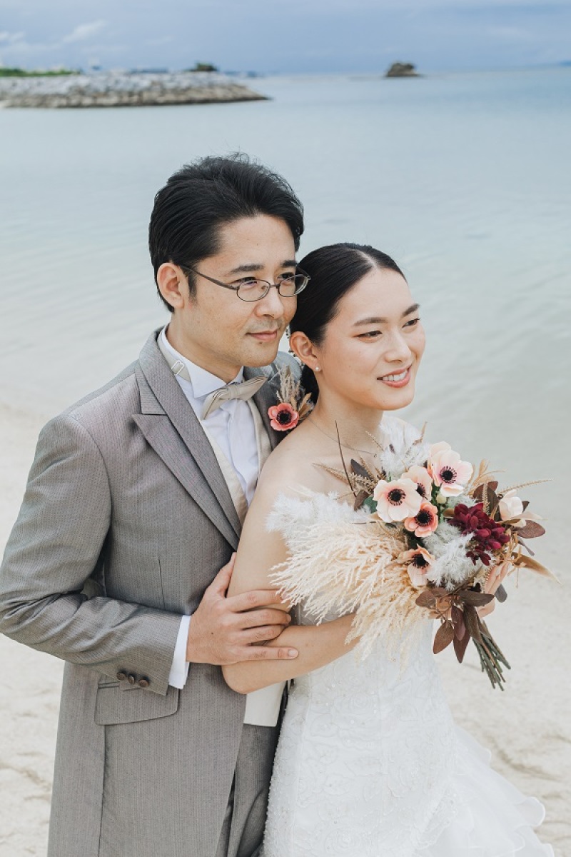 ご新郎様の暖かなハグ♡♡