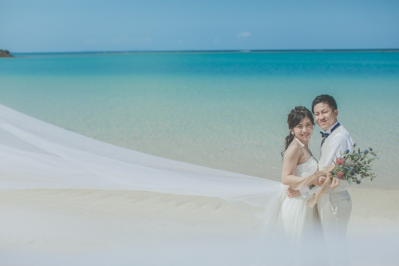 青い海が綺麗に見えますね~♪♪