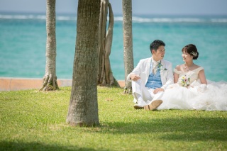 【沖縄本島】セントアンドリュースチャペル＆ビーチフォト