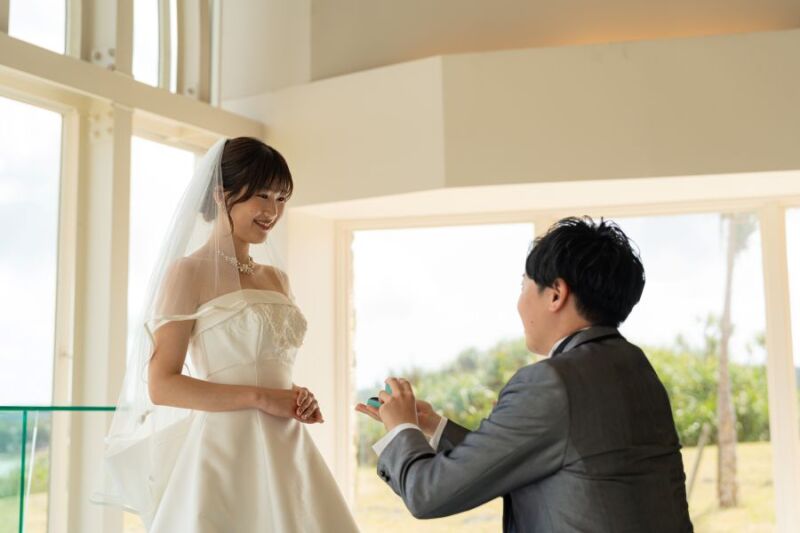 チャペルプロポーズ♡