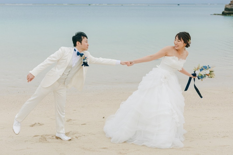 続いて、ビーチでの撮影をご紹介~!