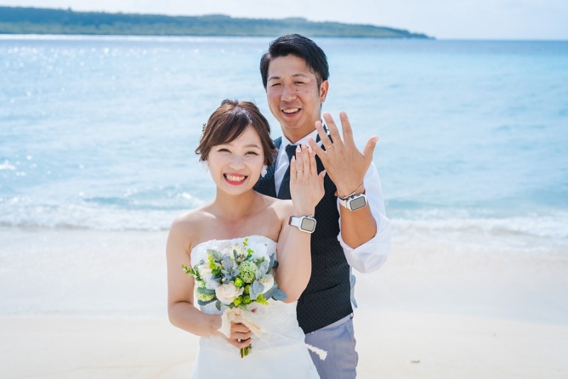 ご新婦様の可愛い笑顔♡