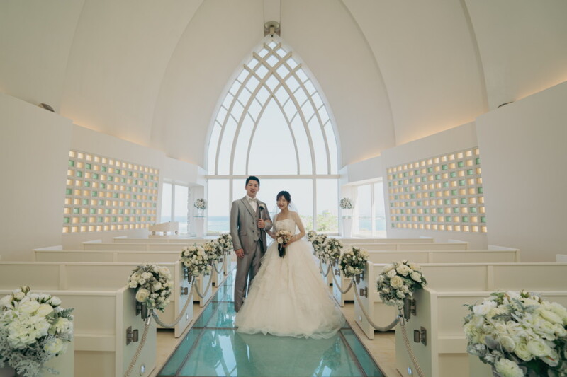 チャペル撮影スタート♪