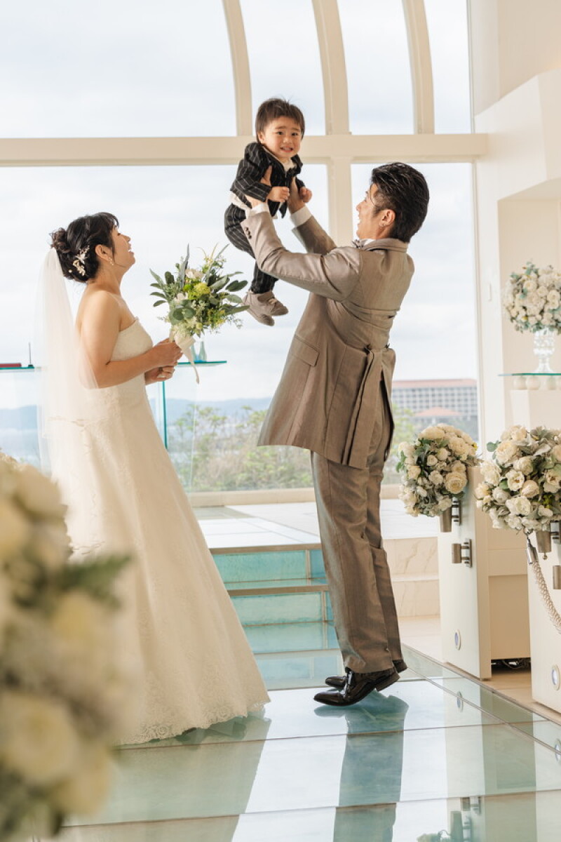 パパの高い高い!