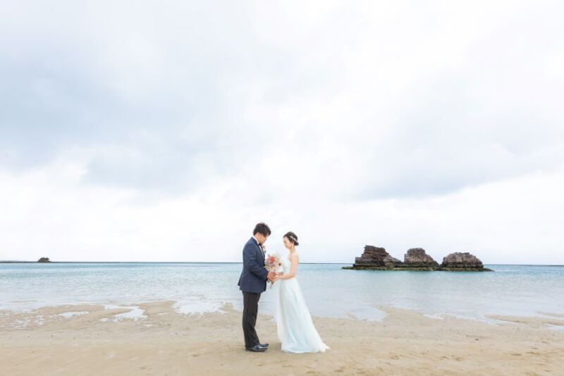衣装チェンジしてBEACH撮影へ!