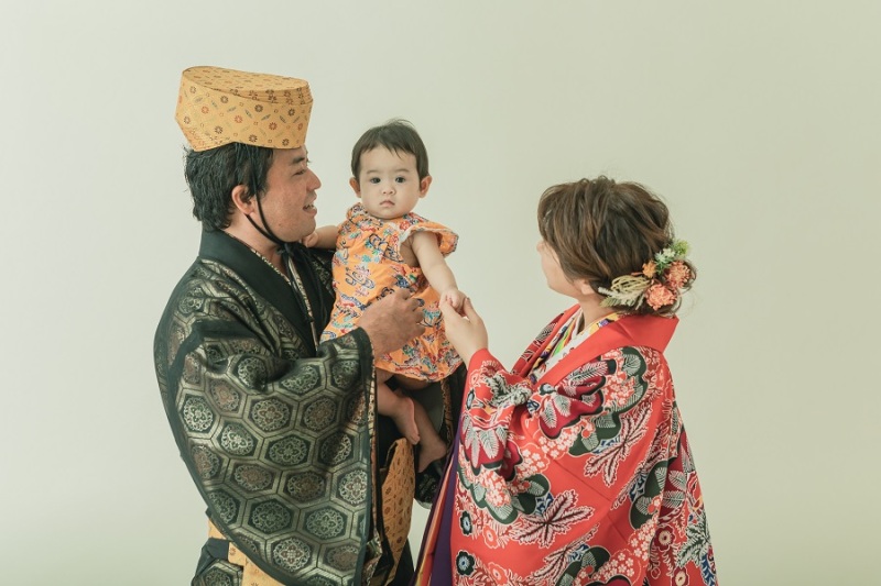 お子さまとのお写真を撮りました~!