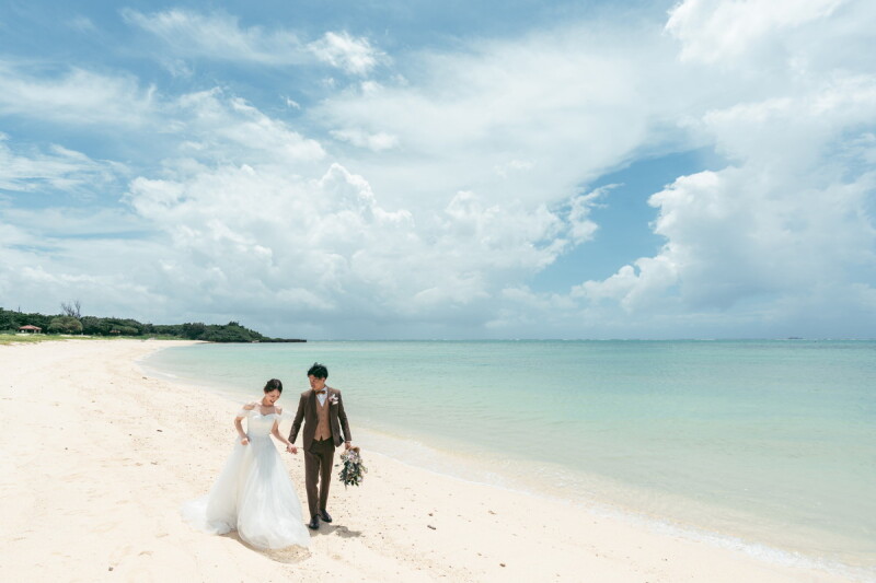 ビーチ撮影スタート