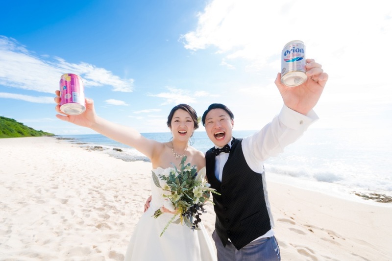 海で乾杯~☆