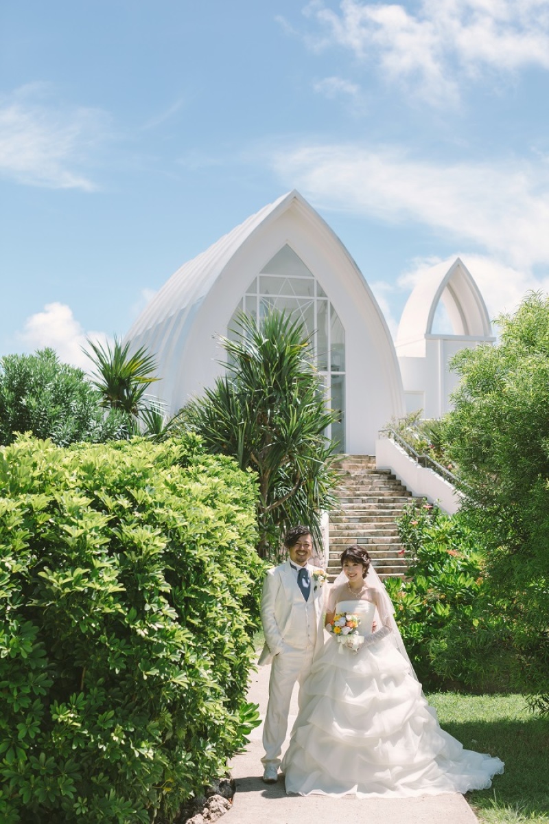 チャペル周辺での撮影も可能！