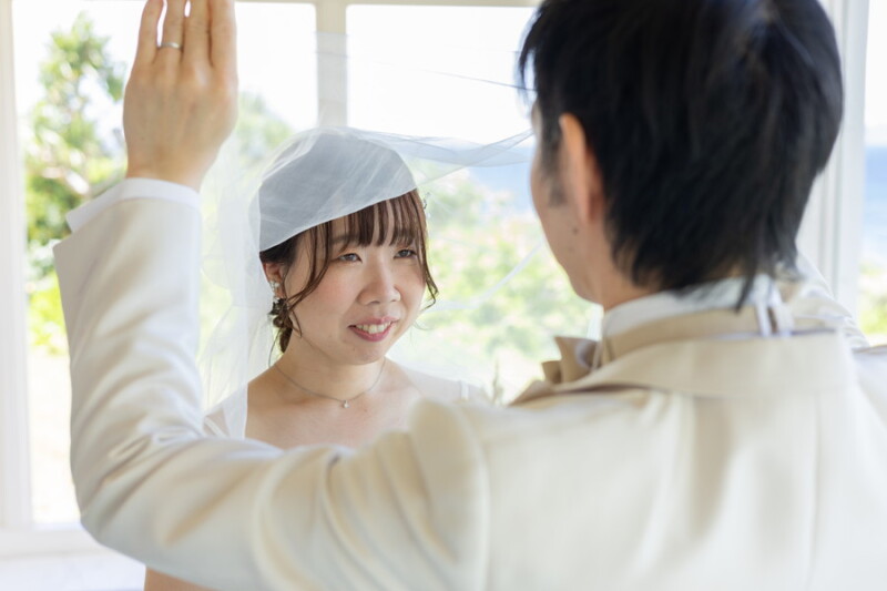 ベールアップシーン