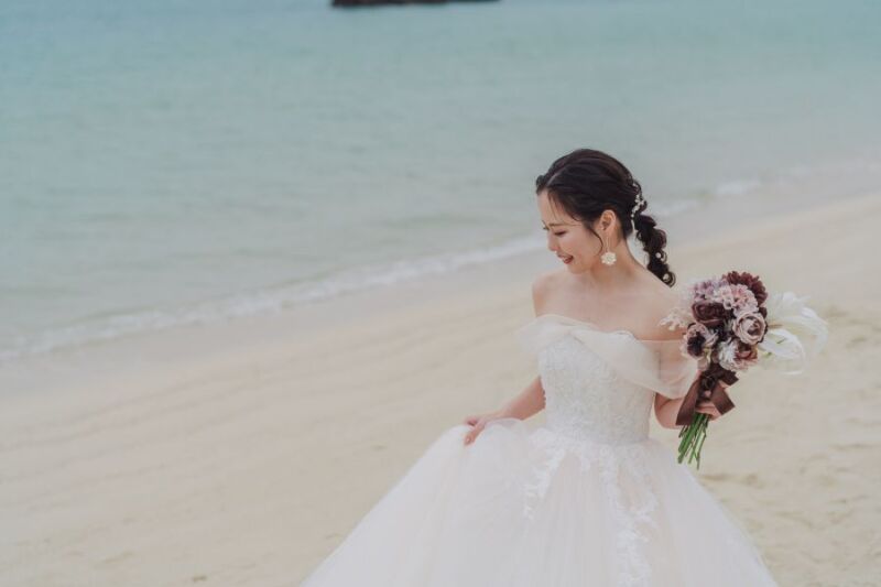 ビーチでもソロSHOTを！