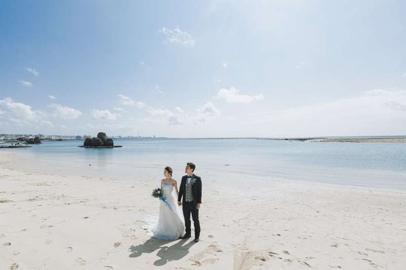 続いて、ビーチでのお写真をご紹介します~