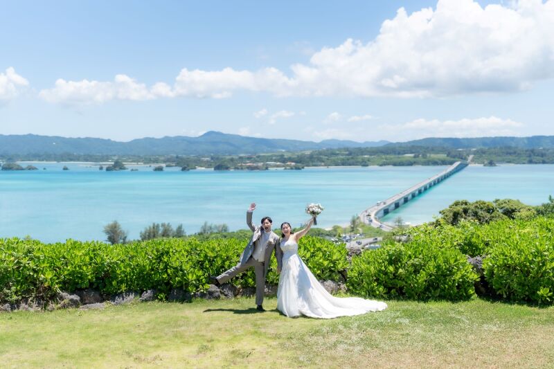 《古宇利島チャペル&ビーチプラン》今までもこれからも笑顔で