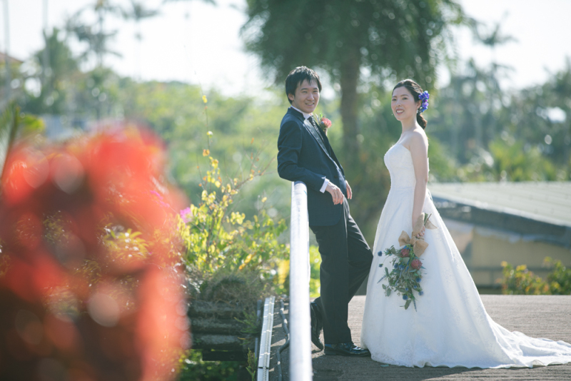 ご新婦さまのドレスにご注目~~~