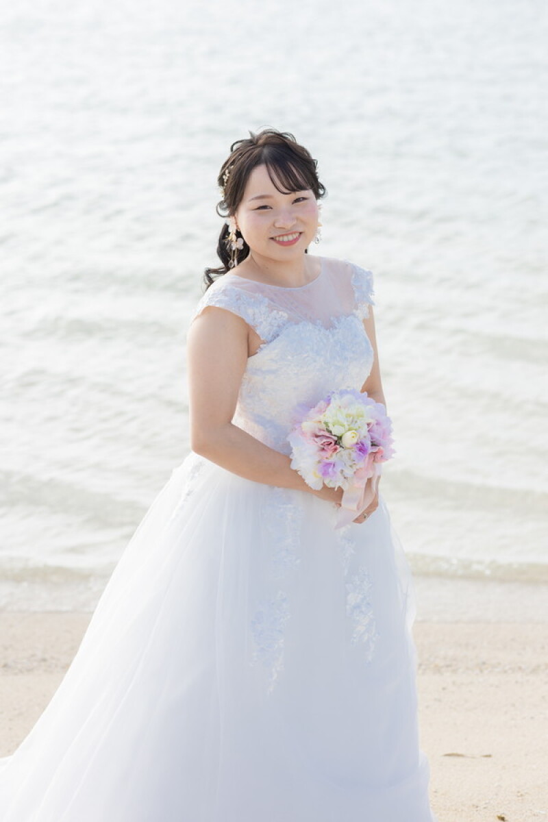 新婦様のソロショット