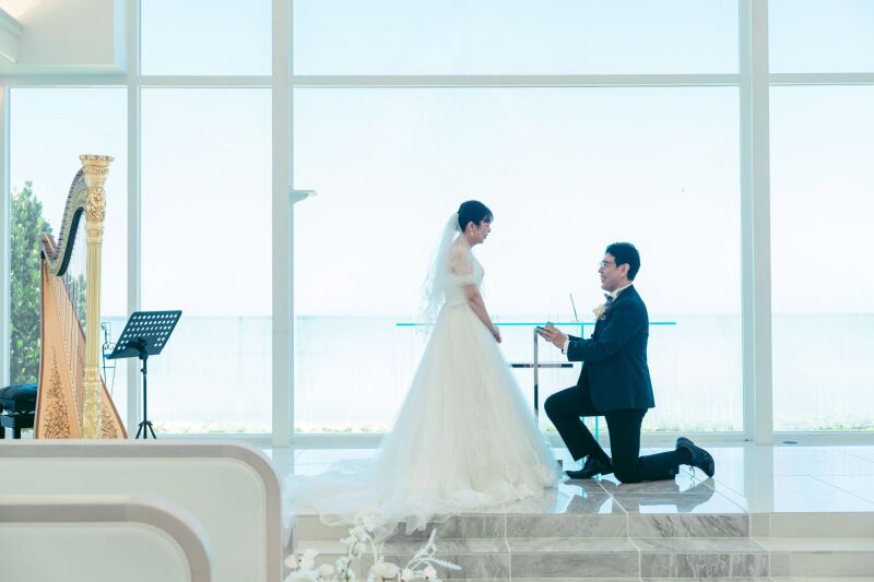 プロポーズシーン