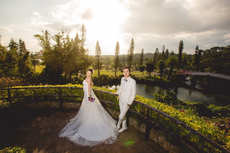 CREATIVE STUDIO by ワタベウェディング_ガーデンで撮影できる